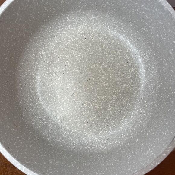 Masterclass Casserole Pot 8” Inch 2.4Qt Premium Cookware With Lid Beige Speckle - Picture 9 of 9